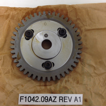 ADJUSTABLE CAM GEAR SET - MATING GEAR 44T & HUB F1042.09AZ Rev A1