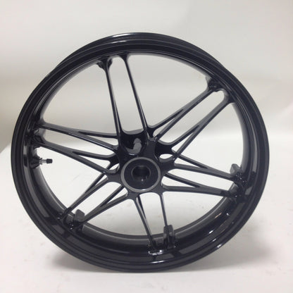 FRONT WHEEL ASSEMBLY, 17 X 3.5, ALUMINUM, DESIGNER BLACK G0100A.13B7