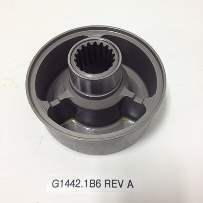 HUB COMPONENT, TRANSMISSION OUTPUT SPROCKET, W/ INNER RING G1442.1B6 Rev A