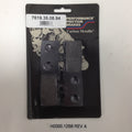 BRAKE PAD SET, FRONT, PF 1616 H0300.12B8 Rev A