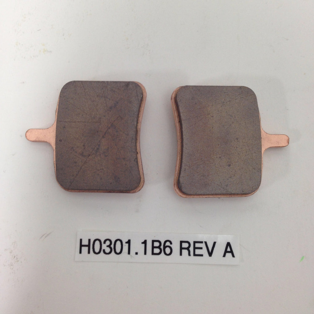 Rear Brake Pad Set H0301.1B6 Rev A