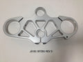 UPPER TRIPLE CLAMP, CLEAR ANODIZED J0105.1B7ZBG Rev D