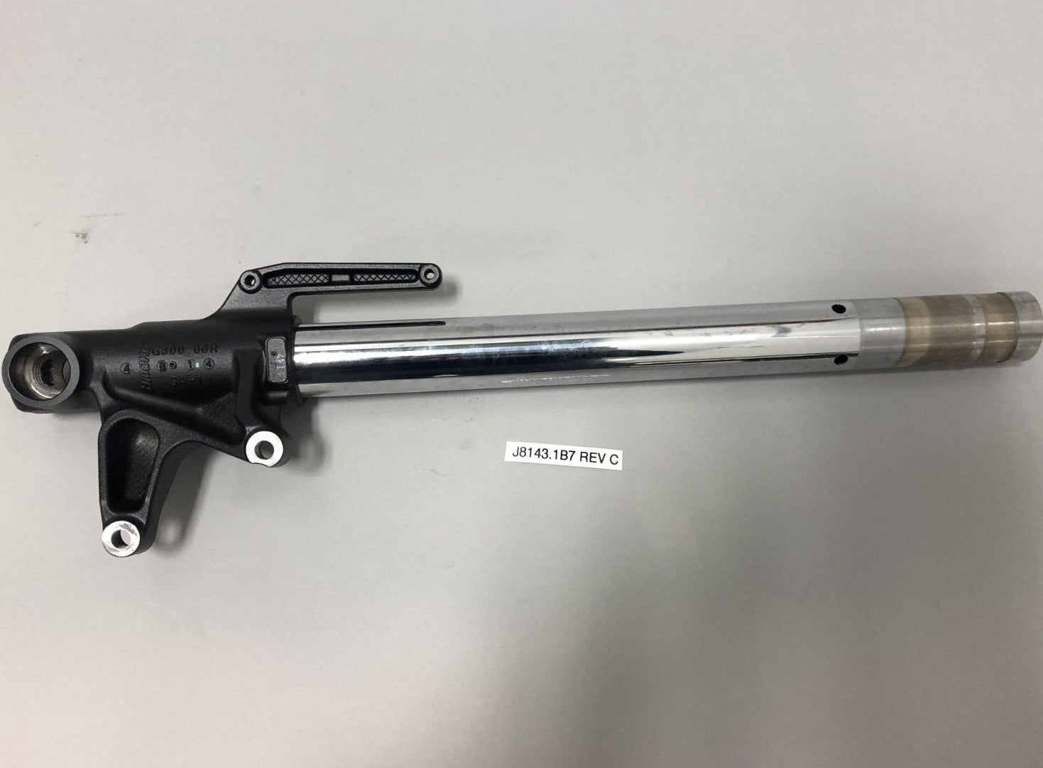 SLIDE PIPE COMP, FRONT FORK, RIGHT J8143.1B7 Rev C