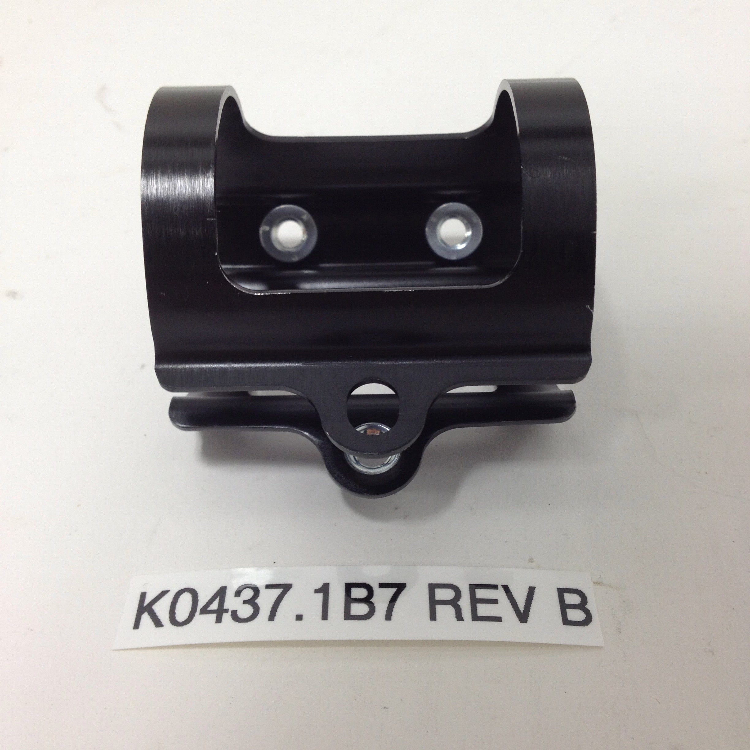 Bracket, Shock Remote Reservoir K0437.1B7 Rev B