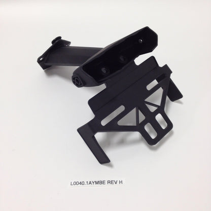LICENSE PLATE BRACKET, BODY BLACK L0040.1AYMBE Rev H