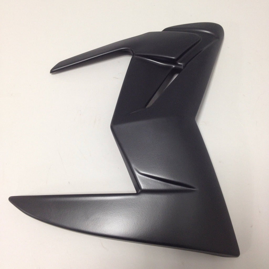 FAIRING, SIDE, RIGHT LOWER, BLACK TEXTURED M0225.1B9 Rev A