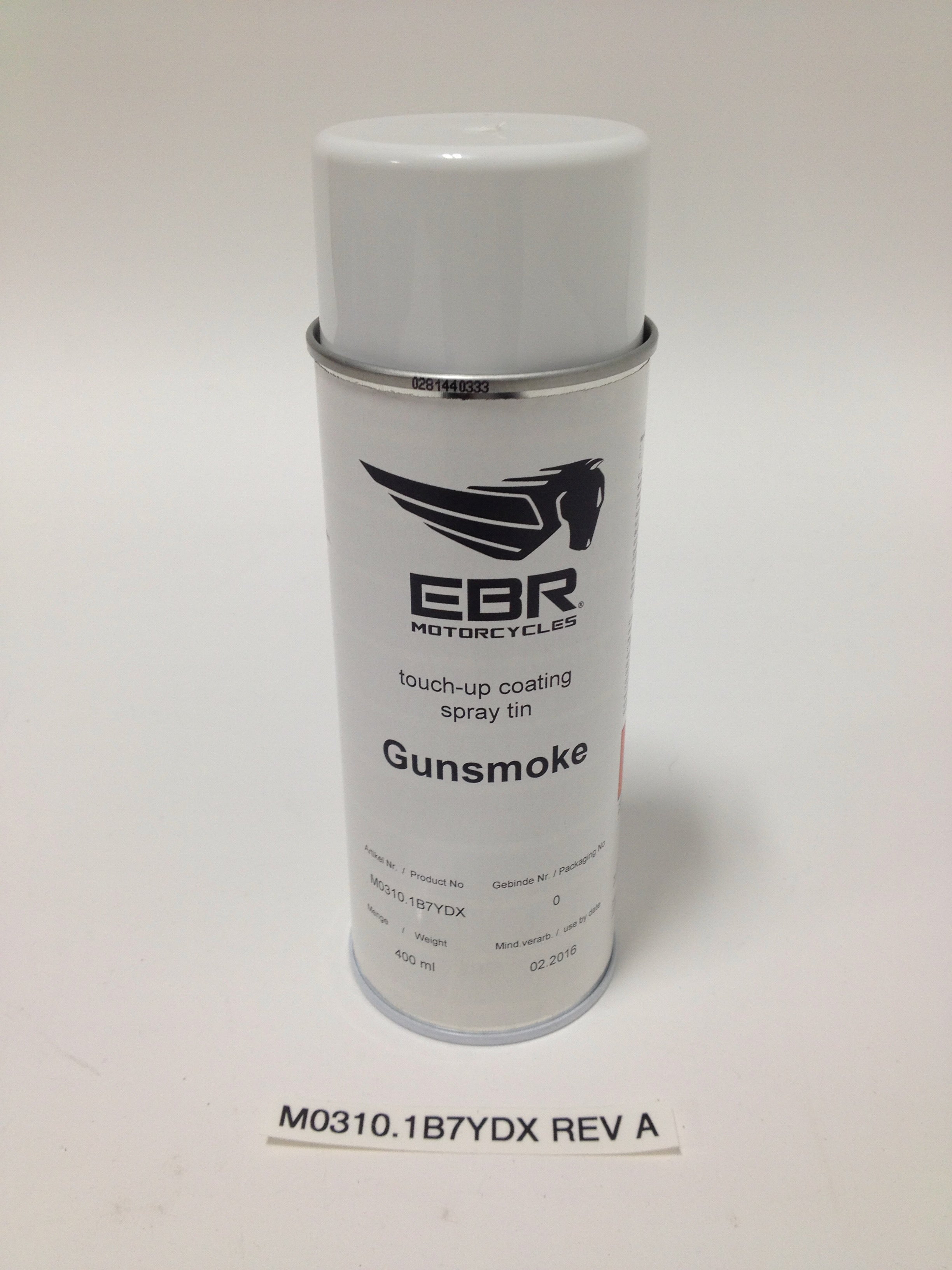 PAINT, TOUCH-UP, GUNSMOKE, AEROSOL M0310.1B7YDX Rev A