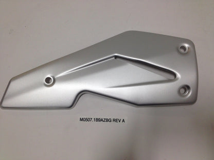 TRIM, PRIMARY MUFFLER, RIGHT, CLEAR ANODIZED M0507.1B9AZBG Rev A