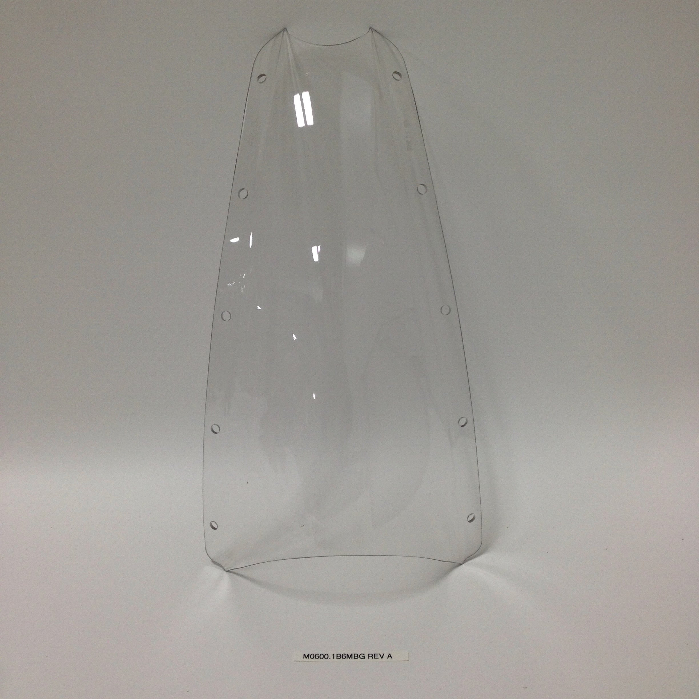 WINDSHIELD, CLEAR, RS M0600.1B6MBG Rev A