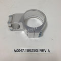 HANDLEBAR CLAMP, RIGHT, CLEAR ANODIZED N0047.1B6ZBG Rev A