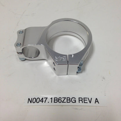 HANDLEBAR CLAMP, RIGHT, CLEAR ANODIZED N0047.1B6ZBG Rev A