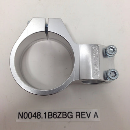 HANDLEBAR CLAMP, LEFT, CLEAR ANODIZED N0048.1B6ZBG Rev A