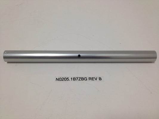 HANDLEBAR TUBE, LEFT, CLEAR ANODIZED N0205.1B7ZBG Rev B