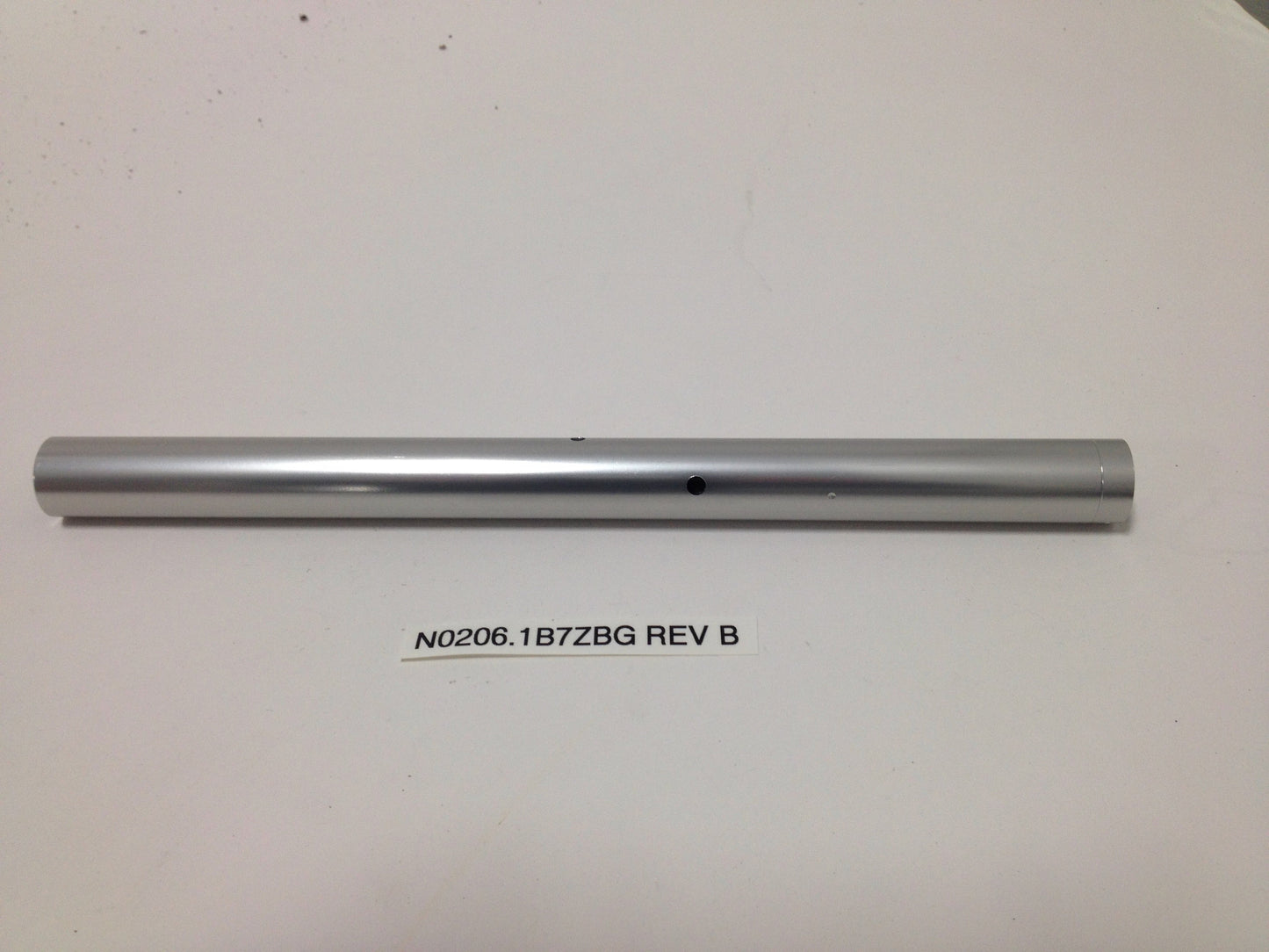 HANDLEBAR TUBE, RIGHT, CLEAR ANODIZED N0206.1B7ZBG Rev B
