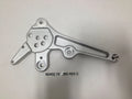 FOOTPEG SUPPORT, RIDER LEFT, CLEAR ANODIZED N0402.1B7ZBG Rev C