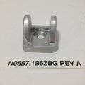 CLEVIS, FOOTPEG, RIGHT, ANODIZ N0557.1B6ZBG Rev A