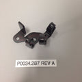 BRACKET, THROTTLE CABLE, REDUCED POWER THROTTLE CAM P0034.2B7 Rev A