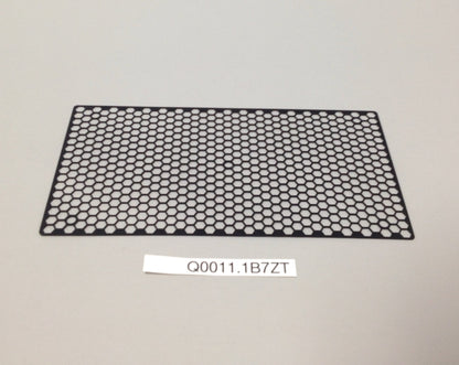 GRILLE, RADIATOR, BLACK, ANODIZED Q0011.1B7ZT Rev A