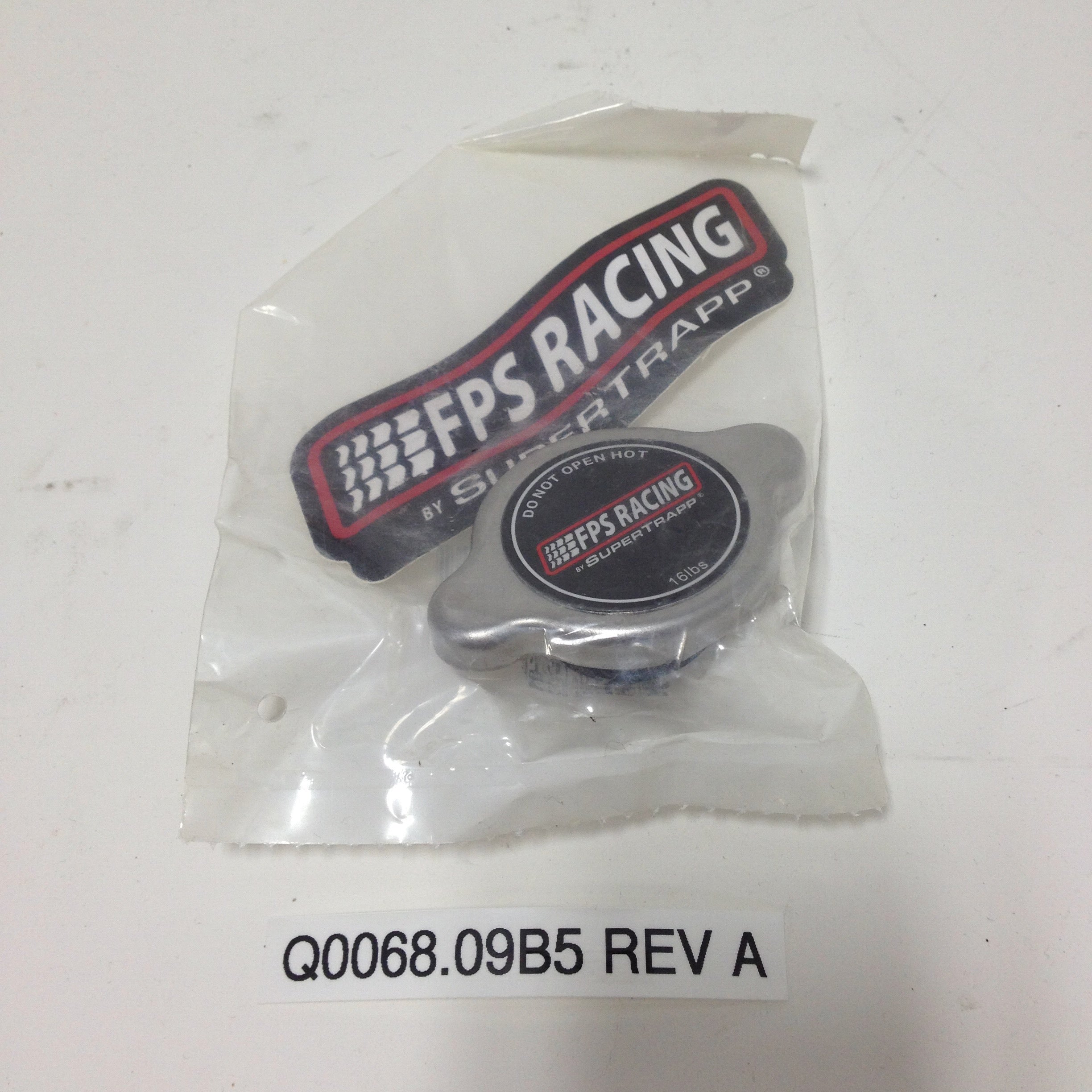 RADIATOR CAP Q0068.09B5 Rev A