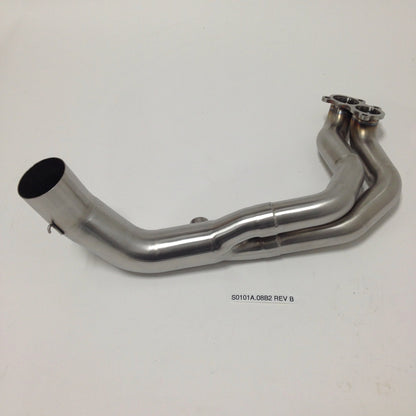 HEADER, FRT CURVED, 60MM, RACE S0101A.08B2 Rev B