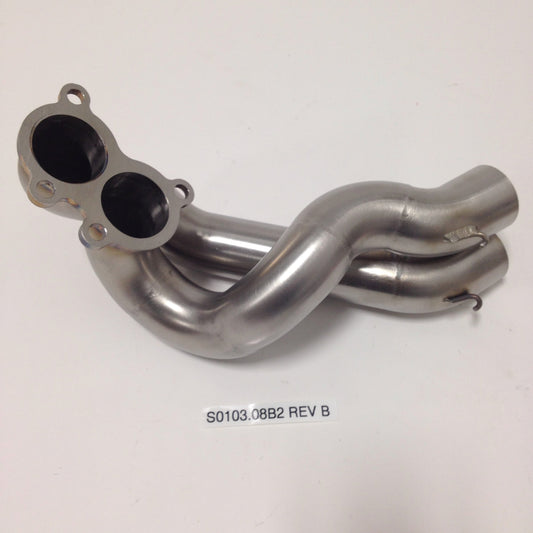 REAR HEADER, SPIGOT S0103.08B2 Rev B