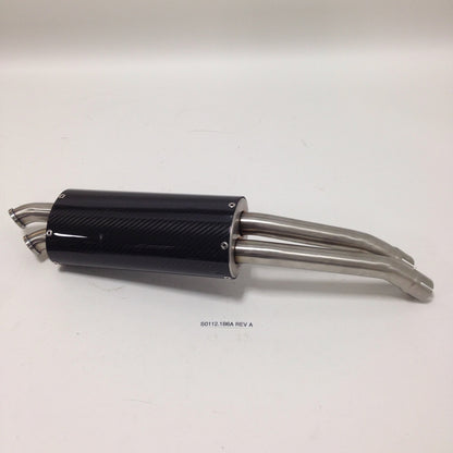 MUFFLER, SECONDARY, CARBON FIBER S0112.1B6A Rev A