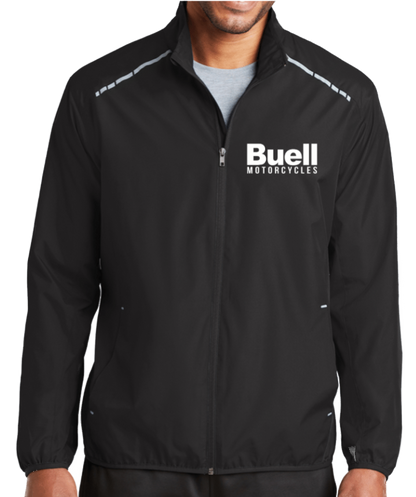 Race Stripe Reflective Full Zip Jacket