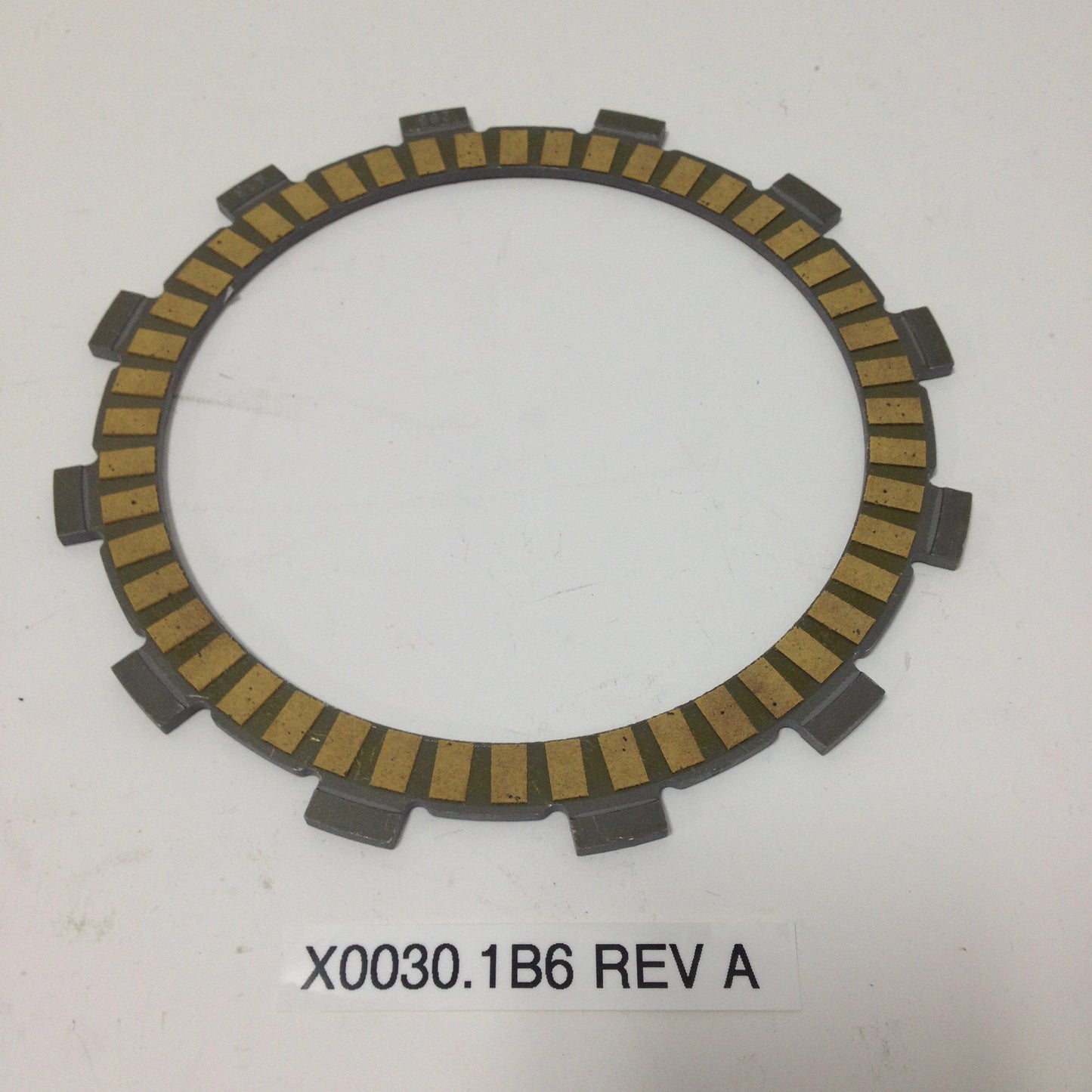 FRICTION PLATE 3,5 MM X0030.1B6 Rev A