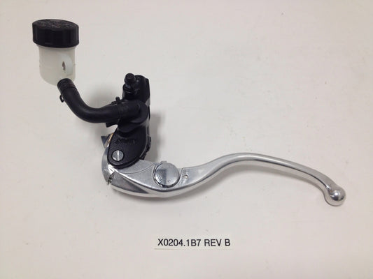 CLUTCH MASTER CYLINDER W/ LEVER & REMOTE RESERVOIR X0204.1B7 Rev B