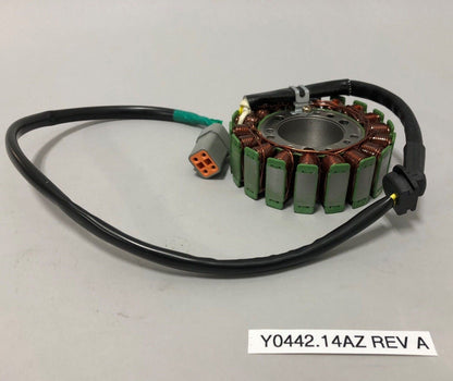STATOR ASSEMBLY Y0442.14AZ Rev A
