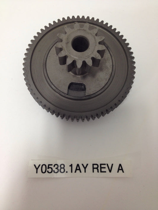 FRICTION CLUTCH (IDLER GEAR, STARTER) Y0538.1AY Rev A