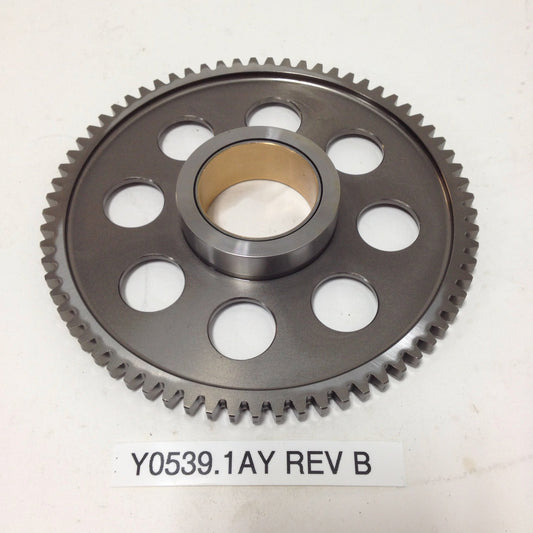 FREEWHEEL GEAR 69 T ASSY (RING GEAR, STARTER) Y0539.1AY Rev B