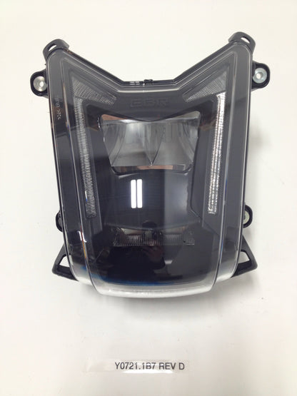 HEADLIGHT ASSEMBLY, WORLD, LED Y0721.1B7 Rev D